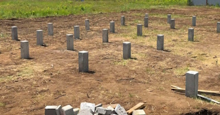 Фундамент на забивных жб сваях под ключ в Партизанске - фундамент из забивных железобетонных свай цена от 3097 руб/м2